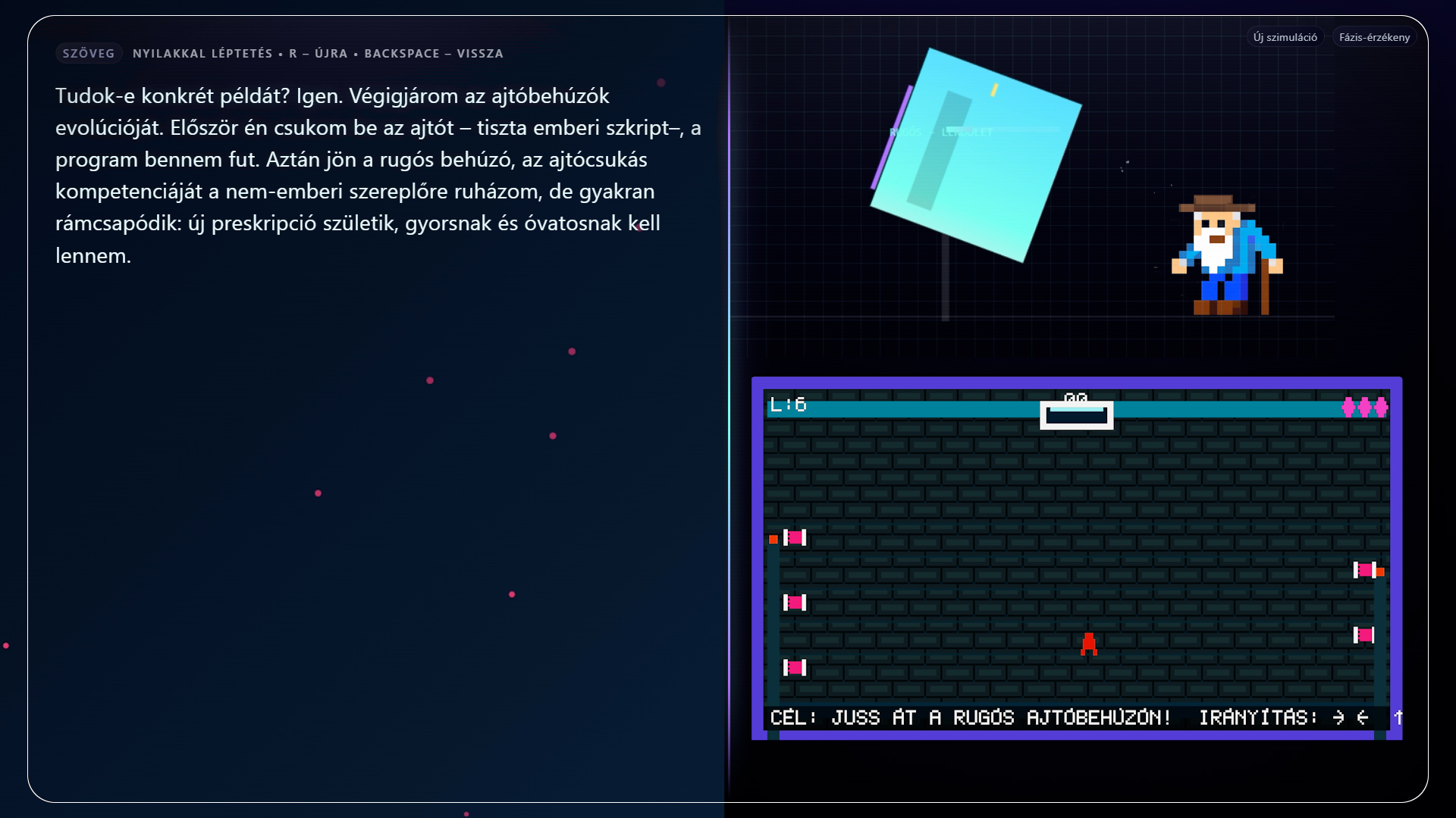 VIBE-CODED ACTORS — Bruno Latour’s Door Closer in 8 Bits and 8 Minutes